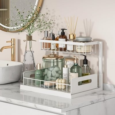 Rangement salle de bain - RackCabinetOrganizer™ - Blanc