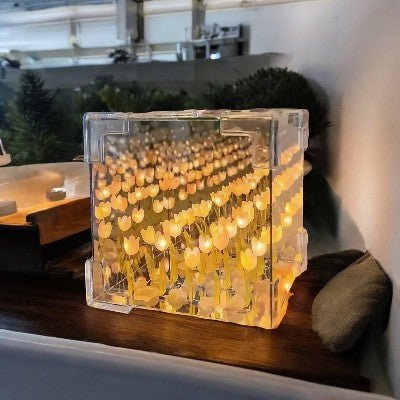 Lampe de table - TulipLamp™ - Jaune