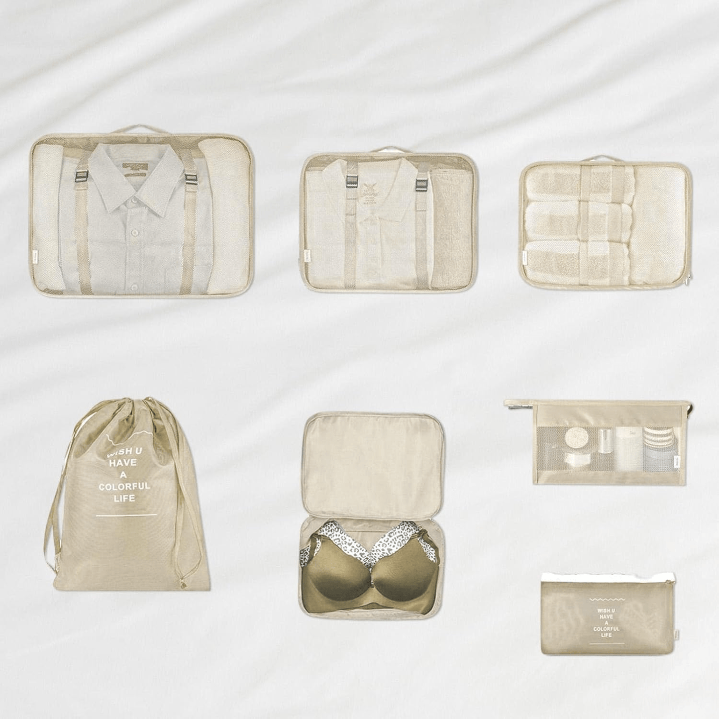 Sac de Voyage - TravelBagOrganizer™ - Beige